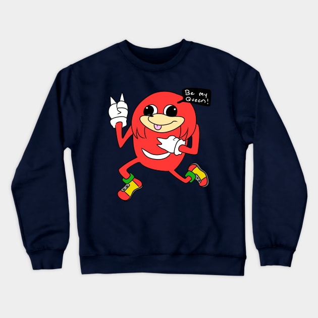 Ugandan Cute Knuckles Crewneck Sweatshirt by Sapphirus